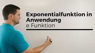 Exponentialfunktion in Anwendung e Funktion Vermehrung Keime  Mathe by Daniel Jung [upl. by Deane]