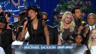 Heal the World  Michael Jackson Memorial Service  HD720p [upl. by Draner]