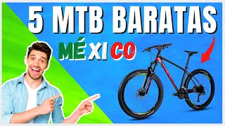 5 Mejores BICICLETAS de montaña BARATAS en México 2023 [upl. by Acsehcnarf]