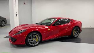 2019 Ferrari 812 Superfast  Revs  Walkaround 4k [upl. by Grimbald]