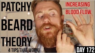 4 Patchy Beard TIPS that REALLY Stimulate Growth amp Circulation  Patchy Beard Theory Explained [upl. by Hyams]