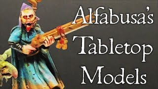 Alfabusa drivels about his Tabletop Models [upl. by Ahsitam]