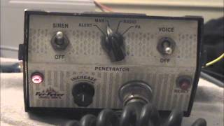 Fyr Fyter Penetrator Siren Rotary Switch Model [upl. by Hait405]