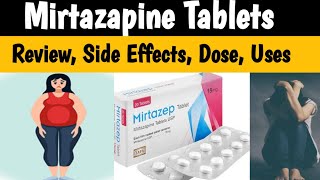 Mirtazapine 30mg  Remeron  What is Mirtazapine used for  Dosage Side Effects amp Precautions [upl. by Epilihp]