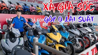 BÁO GIÁ XE YAMAHA EXCITER 150 155ABS WINNER V4 VARIO 125 MXKING XE 50CC SỐC 5 TRIỆU XE MÁY HỮU TÌNH [upl. by Nilrev]