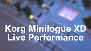 Korg Minilogue XD Live Performance 25 [upl. by Legnaros514]