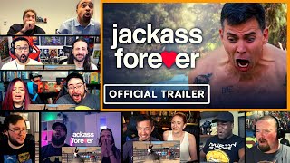 Jackass Forever  Official Trailer Reactions Squad [upl. by Barde]