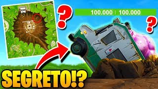 COSA CÈ SOTTO il CAMIONCINO a MAGAZZINO MUFFITO  FORTNITE ITA [upl. by Greenes]