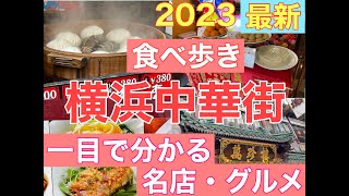 YOKOHAMA【横浜中華街2023・名店・最新グルメ・食べ歩き・お土産紹介 】行く前に絶対押さえたいお店とグルメの内容をチェック！詳細説明あり【音声解説・字幕】ENGLISH OK [upl. by Nasah]