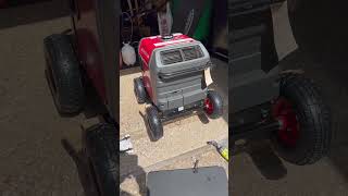 Big Wheel Kit on Honda EU3000is Generator Who Needs Directions Amazon Link Below 2 of 2 videos [upl. by Ycnalc]