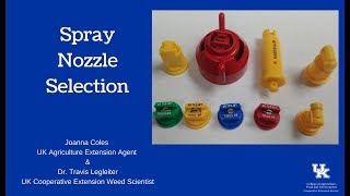 Spray Nozzle Selection [upl. by Truman]