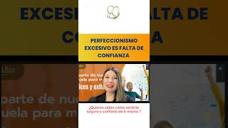 Perfeccionismo excesivo es falta de confianza autoestima confianza crecimientopersonal [upl. by Priebe]