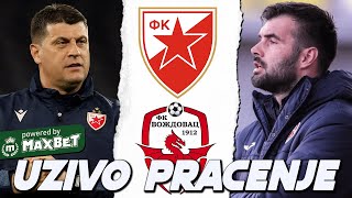 CRVENA ZVEZDA vs VOZDOVAC  Stefan Milicevic LIVE [upl. by Mcgray]