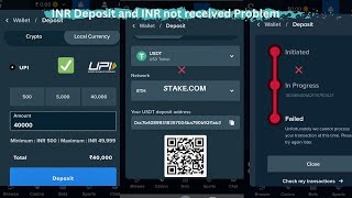 Stake deposit problem payments temporarily unavailable  Stake deposit money not received [upl. by Adnilahs]