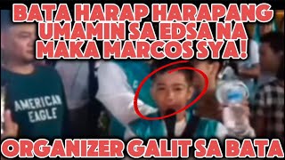 BATA NA NAG SALITA SA EDSA NADULAS MAKA MARCOS PALA [upl. by Yelsnik]