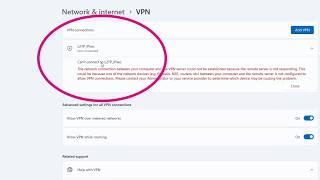 How to Fix quotCant Connect to L2TPIPsec VPNquot [upl. by Luhem836]