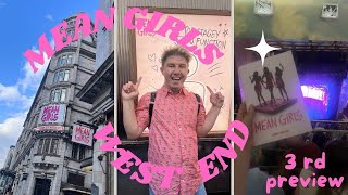 Mean Girls Musical West End 3rd Preview Vlog [upl. by Nwahc]