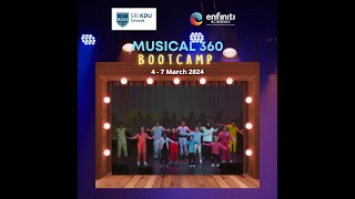 Musical 360  Enfiniti Academys Musical Theatre Bootcamp March 2024 [upl. by Liag]