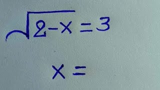 Résoudre léquation avec racine carrée équation irrationnelle condition dexistence sqr2x3 [upl. by Cud]