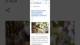 Espressioni facciali di lemuri e gibboni decodificate con lintelligenza artificiale [upl. by Conant]