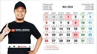 Kalender Mei 2024 [upl. by Hedges690]