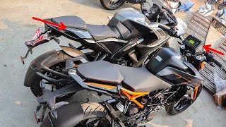 2025 New Model KTM Duke 200 TFS Display VS Bajaj Pulsar RS 200 Detailed Comparison😍which One Best [upl. by Arayt]