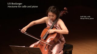 Lili Boulanger  Nocturne for cello and piano [upl. by Elurd]