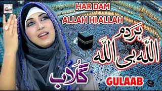 HAR DAM ALLAH HI ALLAH  GULAAB NEW PUNJABI NAAT SHARIF 2018  HEART TOUCHING NAAT  HITECH ISLAMIC [upl. by Rheinlander]