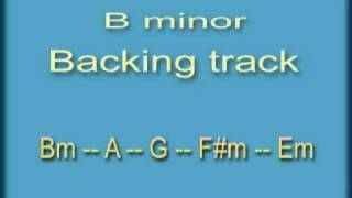 Bm backing track [upl. by Ahseila657]