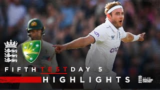 Broads Fairytale Ending  Highlights  England v Australia Day 5  LV Insurance Test 2023 [upl. by Alissa609]