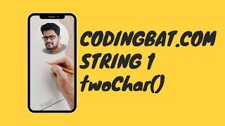 18 Codingbat  String 1  twoChar  Java coding practice  UiBrains  by Naveen Saggam [upl. by Coplin]