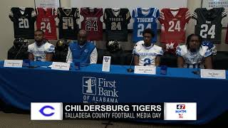 Childersburg Tigers  TCCA HSFB Media Day  07242024 [upl. by Brandes]