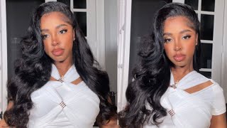 How To Flip Over Method Quick Weave Body Wave Bundles DETAILED Install  Alipearl Hair [upl. by Normac]