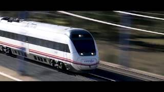 Series 121 HighSpeed Trains for RENFE Spain [upl. by Tirza410]