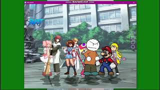 MuGEN REQUEST MyTeam VS MarioYoma KomatsuCartoon GuyAmitie MUGEN ALL STARS [upl. by Edualc]