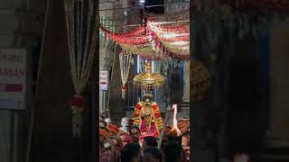 Srirangam unjal utsavam dolotsavam namperumal day 9 sattrumurai [upl. by Joline]