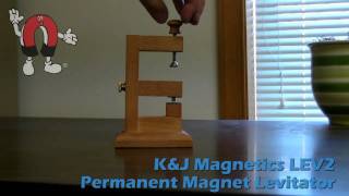 KampJ Magnetics  LEV2 Magnetic Levitator [upl. by Esbensen48]