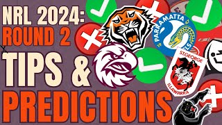 NRL 2024 Round 2 Tips amp Predictions [upl. by Dafna]