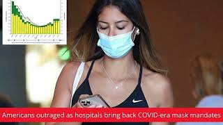 Americans outraged as hospitals bring back COVIDera mask mandates │News podcasts [upl. by Gnort]