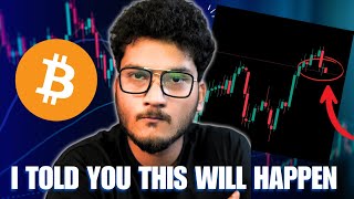 Bitcoin DUMPS as Expected  Here is what I am doing next Crypto Market Update [upl. by Lynde]