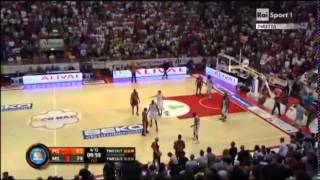 Playoff 2014  Qdf Gara4  Pistoia vs Milano  Minuti finali [upl. by Hazeefah]