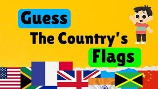 Can You Guess the Country Flags  Ultimate Flag Quiz Challenge 🌍🏳️‍🌈 [upl. by Asseral]