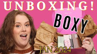 New Year New Box BOXYCHARM Unboxing January 2024 [upl. by Ttenna82]