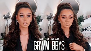 MY GO TO GLAM MAKEUP LOOK  MY FAVE MAKEUP AND BRUSHES [upl. by Kiah]