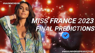 Miss France 2023  FINAL FAVORITES 👑 [upl. by Goodspeed]