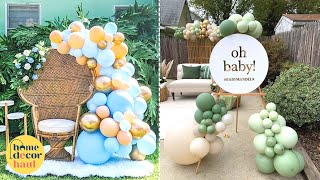 Outdoor Park Baby Shower Ideas  Outdoor Baby Shower Ideas For A Boy  Home Decor Haul [upl. by Arihday]