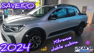 Saveiro Xtreme doble cabina 2024Precios septiembre 2024volkswagen [upl. by Akenor]