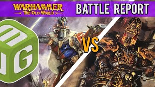 NEW Old World Battle Report  Brettonia vs Warriors of Chaos Ep 2 [upl. by Adneral503]