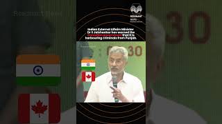 Dr S Jaishankar Warns Canada [upl. by Hedva]