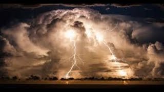 Espectacular Tormenta Eléctrica México desde Drone 4k [upl. by Erminia]